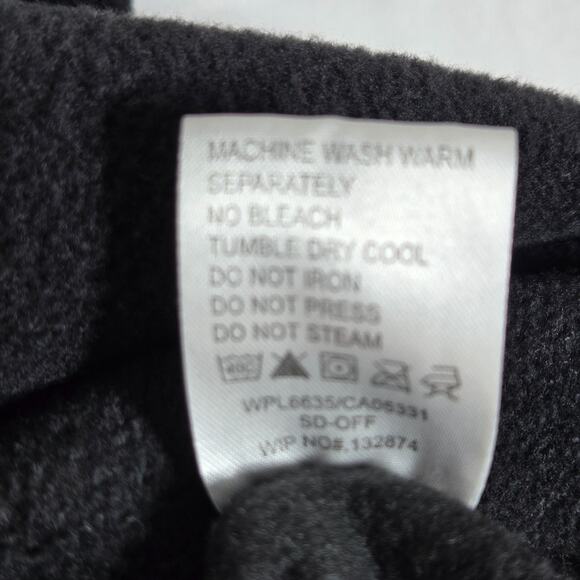 Woolrich Fleece Vest Mens 2XL Black Outdoor Core Zip Front Warm Winter Layer - Picture 7 of 12